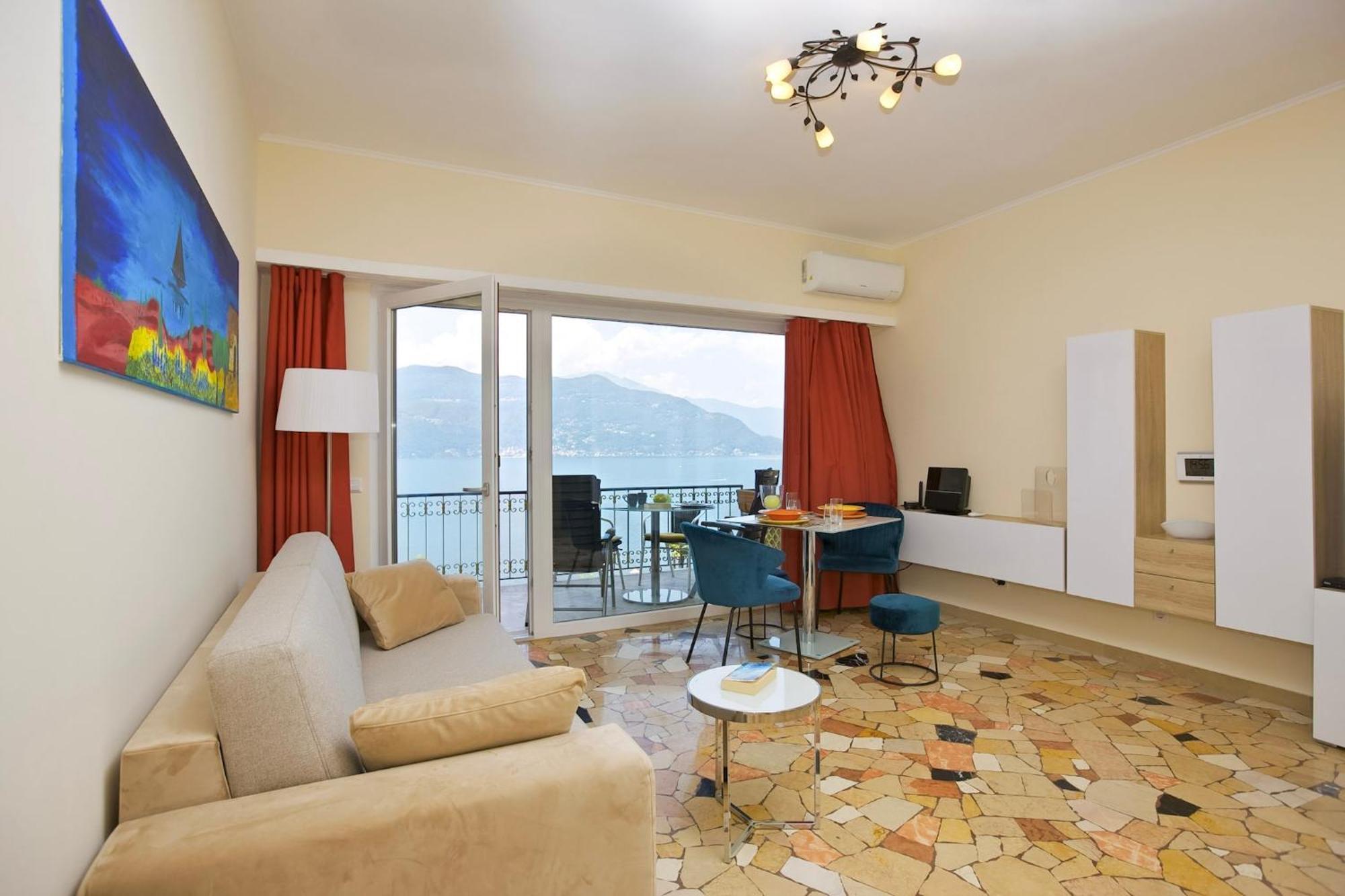 Appartement Parco Belmonte: Vista Fantastica à Brezzo Extérieur photo