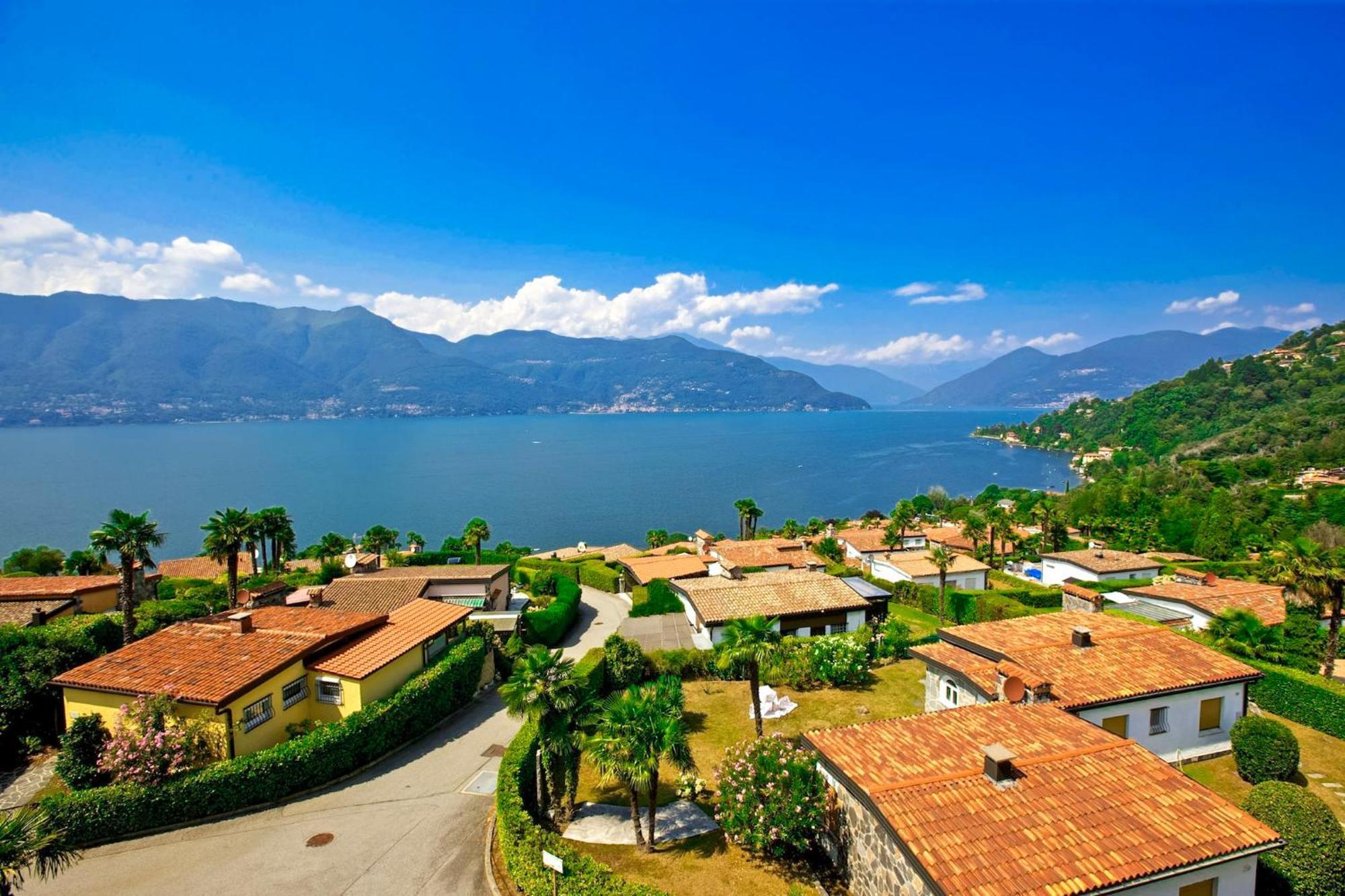 Appartement Parco Belmonte: Vista Fantastica à Brezzo Extérieur photo