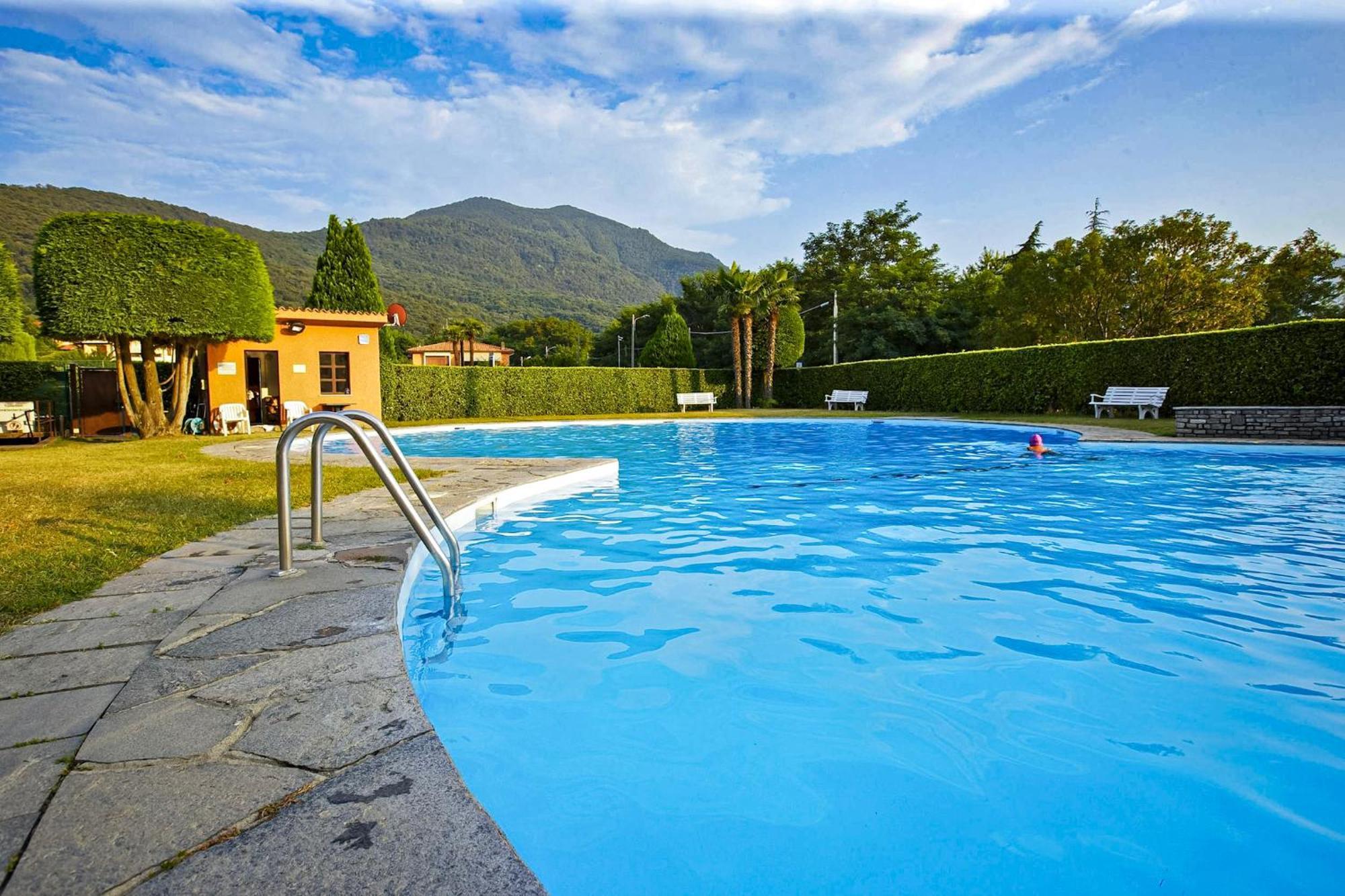 Appartement Parco Belmonte: Vista Fantastica à Brezzo Extérieur photo