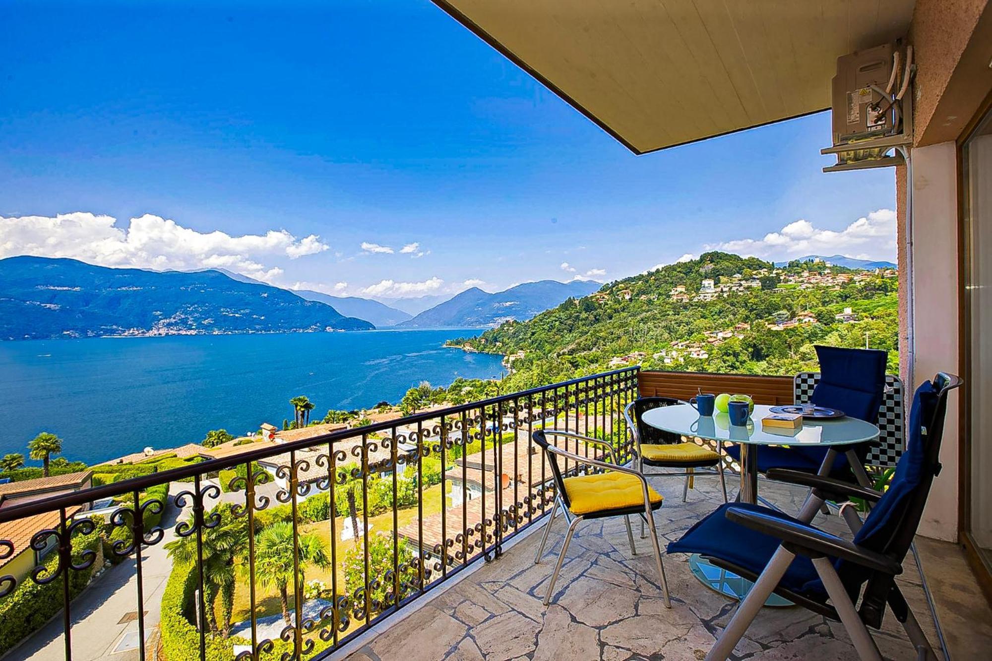 Appartement Parco Belmonte: Vista Fantastica à Brezzo Extérieur photo